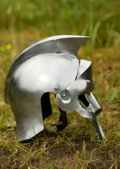 Gladiatoren Helm Maximus aus Stahl, ohne Dornen