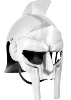 Gladiatoren Helm Maximus aus Stahl, ohne Dornen
