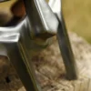 Gladiatorenhelm Maximus mit Lederinlay mit Dornen