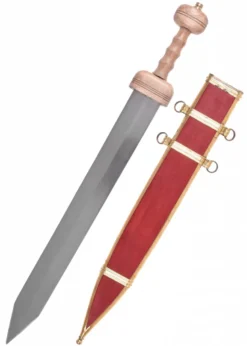 Gladius Schwert Typ Pompeji, mit Schwertscheide