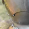 Gotische Halsberge, 1,2 mm Stahl