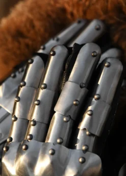 Gotische Panzerhandschuhe, Stahl