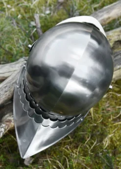 Gotischer Schaller, ca. 1480, 2 mm Stahl