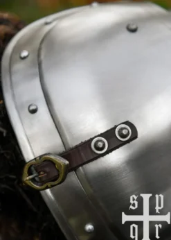 Gotisches Armzeug, 16. Jh., 1,6 mm Stahl, Paar
