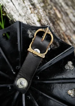 Gotische Schwebescheiben aus dem späten 15. Jh., 1,6 mm Stahl, Paar