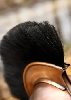 Griechischer Helm aus Troja mit Helmbusch
