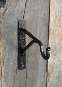 Großer Wandhaken, handgeschmiedet