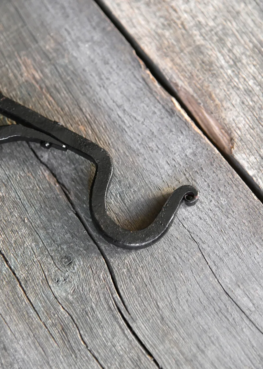 Großer Wandhaken, handgeschmiedet