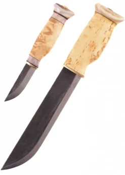 Großes Doppelmesser Lapinleuku, Wood-Jewel