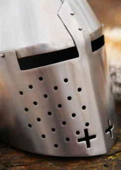 Grosser Helm Pembridge, ca. 1370, 2 mm Stahl