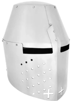 Grosser Helm Pembridge, ca. 1370, 1,2 mm Stahl