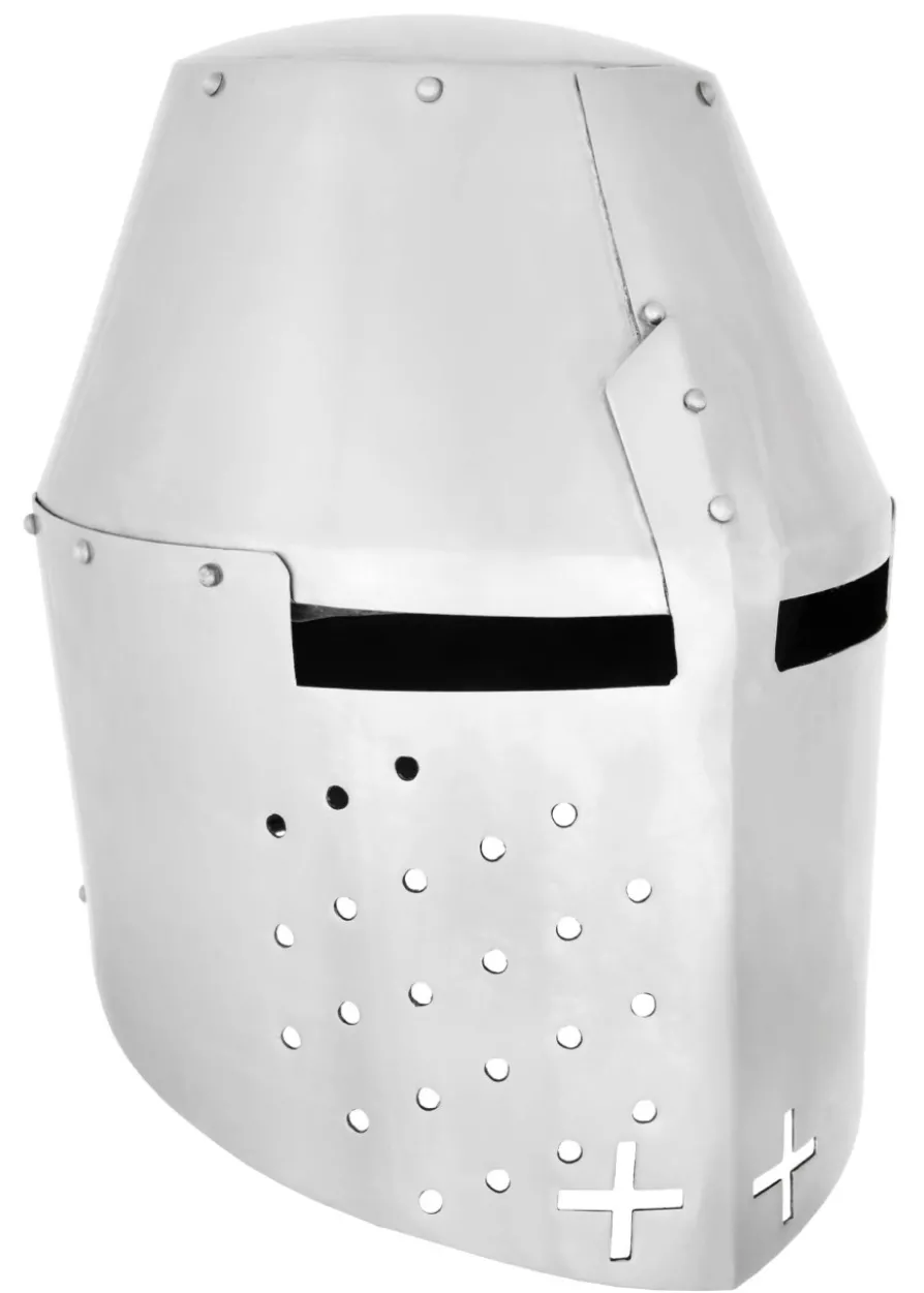 Grosser Helm Pembridge, ca. 1370, 1,2 mm Stahl