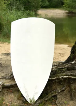Grosser Wappenschild aus Holz, Rohling zum Bemalen