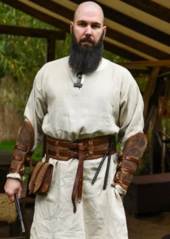 Gürtel Sindri aus Fettleder, braun