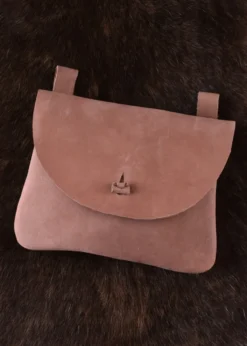 Gürteltasche aus Leder, rechteckig