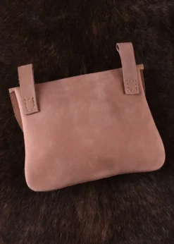 Gürteltasche aus Leder, rechteckig