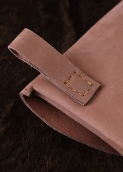 Gürteltasche aus Leder, rechteckig