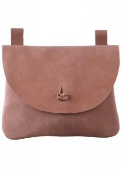 Gürteltasche aus Leder, rechteckig