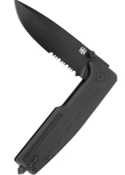 GSG-9 Einsatzmesser EM1, Wellenschliff, Taschenmesser