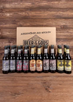 Göttergabe Craftig - Bierpaket mit 20 hopfengestopften Bieren