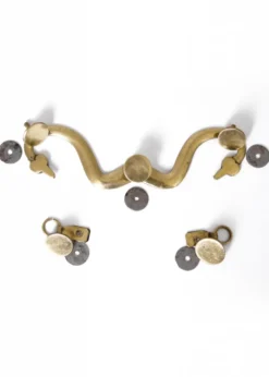 Haken und Knöpfe für Lorica Hamata, Set No. 1 , Messing