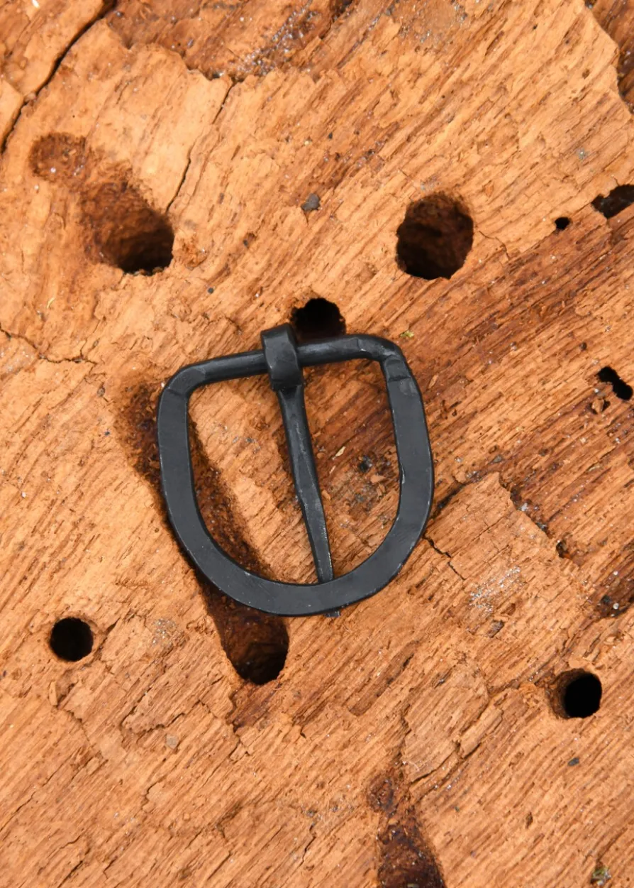Handgeschmiedete Schnalle aus Stahl, für ca. 29 mm breite Gürtel