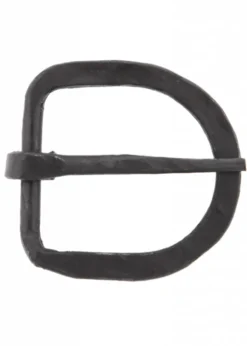 Handgeschmiedete Schnalle aus Stahl, für ca. 29 mm breite Gürtel