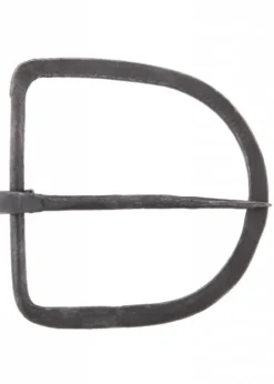 Handgeschmiedete Schnalle aus Stahl, für ca. 47 mm breite Gürtel