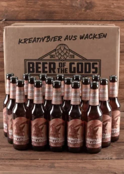 Heimdalls Willkomm - Bier-Met-Mischgetränk, 0,33l Flasche - Wacken Brauerei
