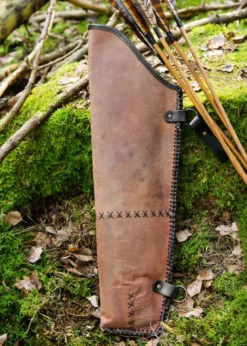Hüftköcher aus Leder, verschiedene Farben