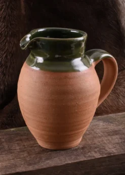 Historischer Wein - Schankkrug aus Ton 1,0 Liter