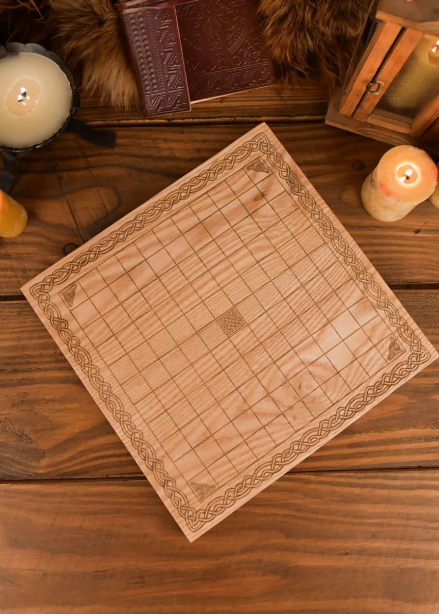 Hnefatafl - Wikinger Brettspiel aus Holz