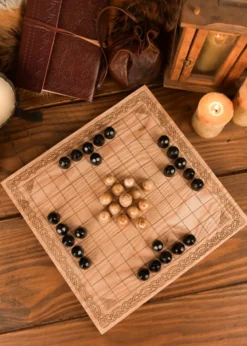 Hnefatafl - Wikinger Brettspiel aus Holz