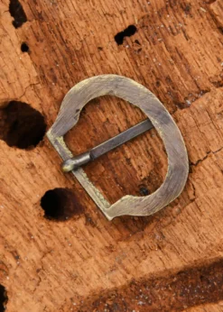 Hochmittelalter Schnalle aus Messing, Nr. 1