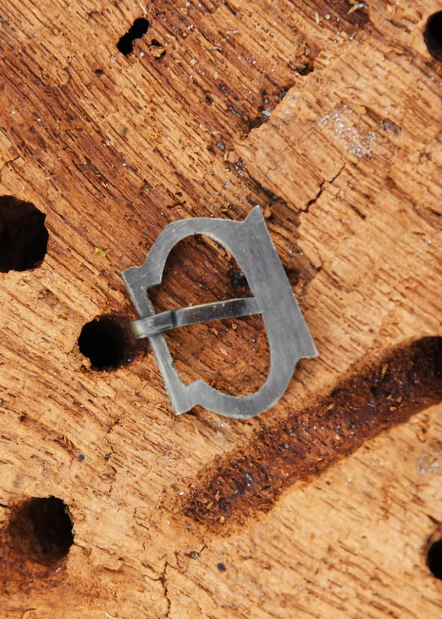 Hochmittelalter Schnalle aus Messing, Nr. 7