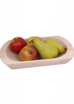 Holzmolle, rund, 30 x 20 x 6 cm