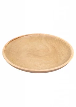 Holzteller, ca. 20 cm Durchmesser