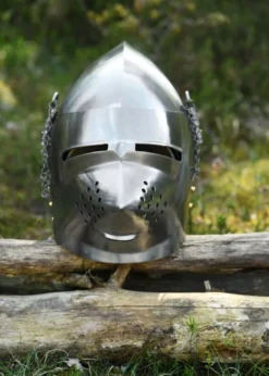 Hundsgugel, ca. 1390, 2 mm Stahl