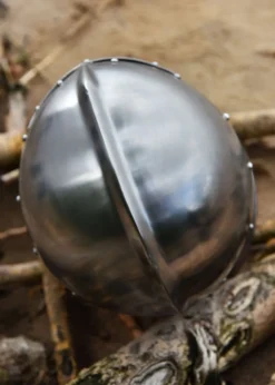 Italienischer Barbuta, ca. 1440, 2 mm Stahl