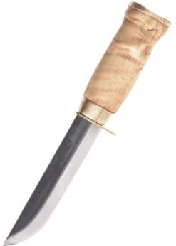 Jagdmesser Karhuleuku, sormisuojalla, Wood Jewel