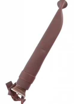 Jagdmesser mit Griff aus Birkenrinde, Wood Jewel