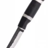 Jagdmesser mit Griff aus Leder, Wood Jewel