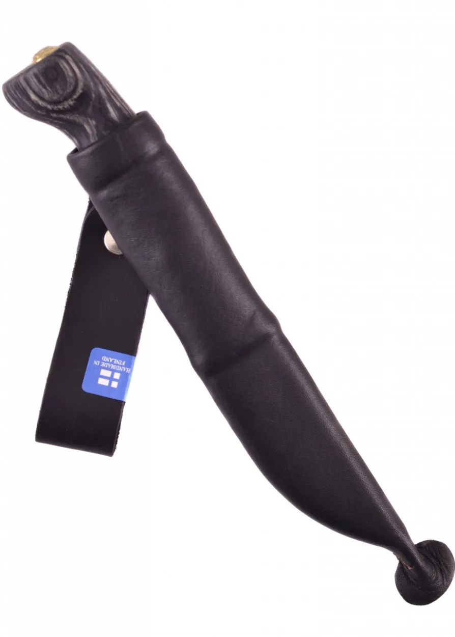 Jagdmesser mit schwarzem Griff, Wood-Jewel