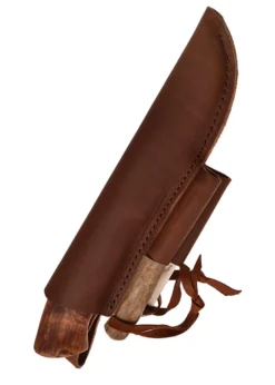Jagdmesser Survival mit Feuerstahl & Diamant-Schleifstein, Karesuando