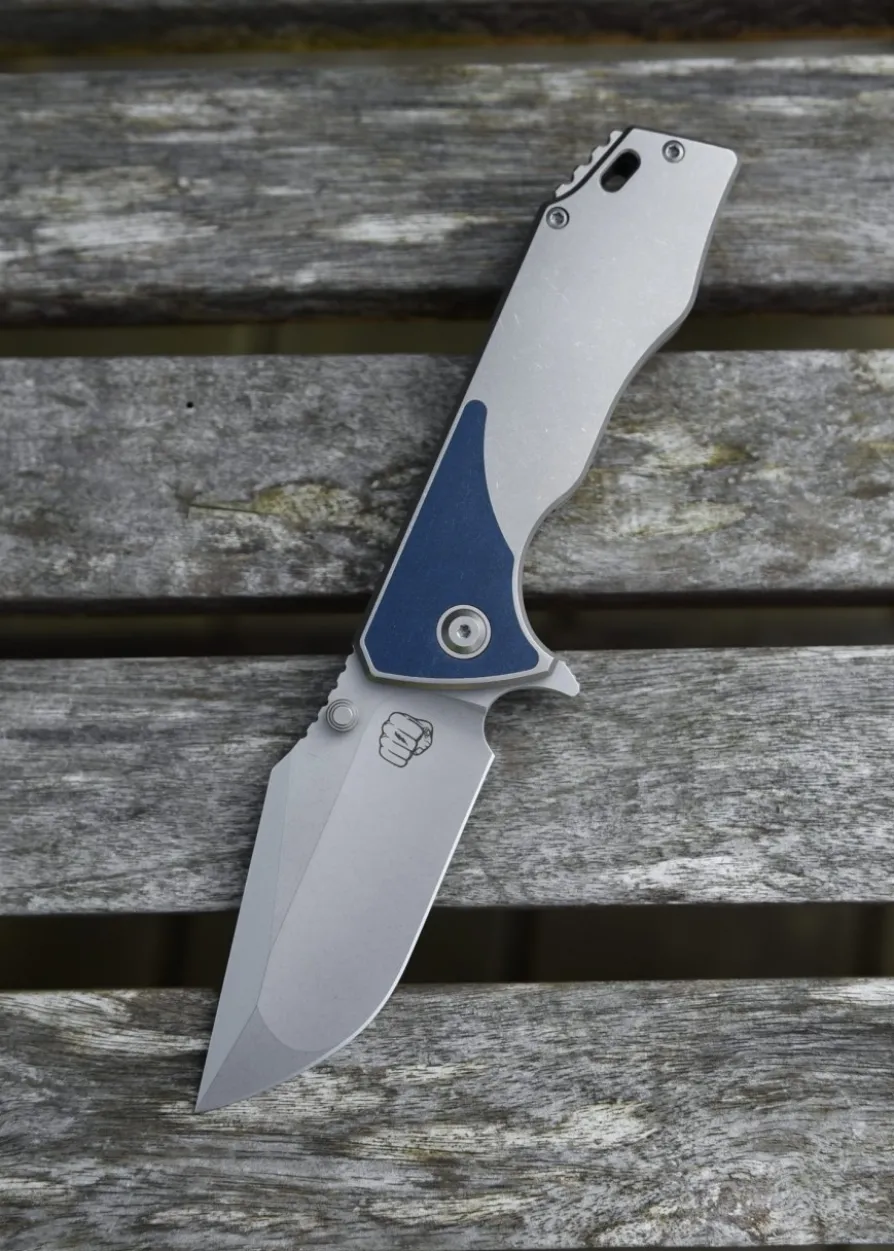 J-Cape V4, Exclusive, Blue Richlite, Dual Action