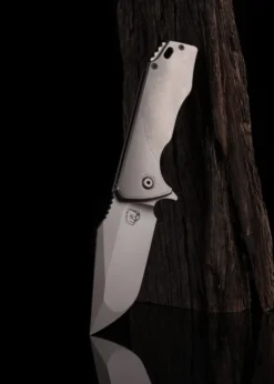 J-Cape V4, Gray-Zirc blasted, Flipper