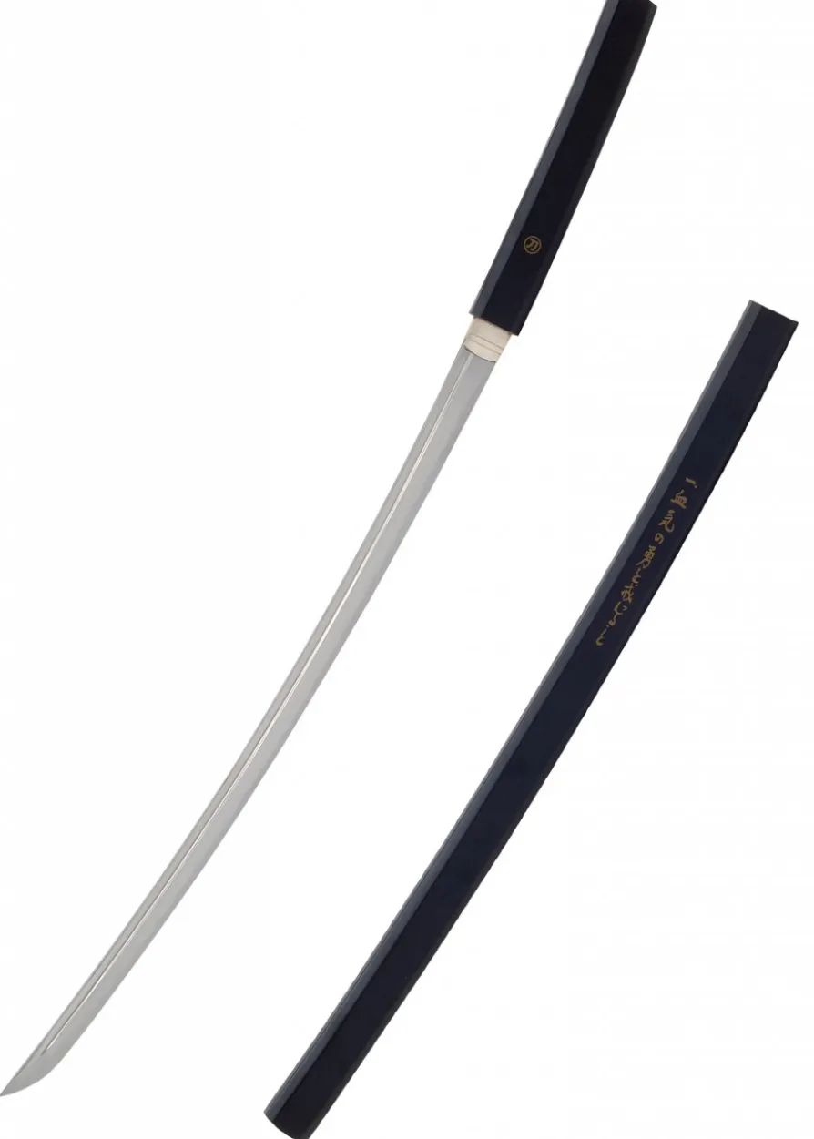 John Lee Shirasaya Katana, schwarz