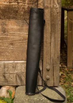 Köcher Hunter aus Leder, für 6 LARP-Pfeile