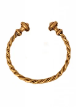 Keltischer Armreif aus Bronze, gekordelt