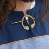 Keltische Ringfibel aus Messing